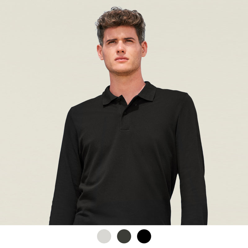 SOLS Perfect Mens Long Sleeve Polo