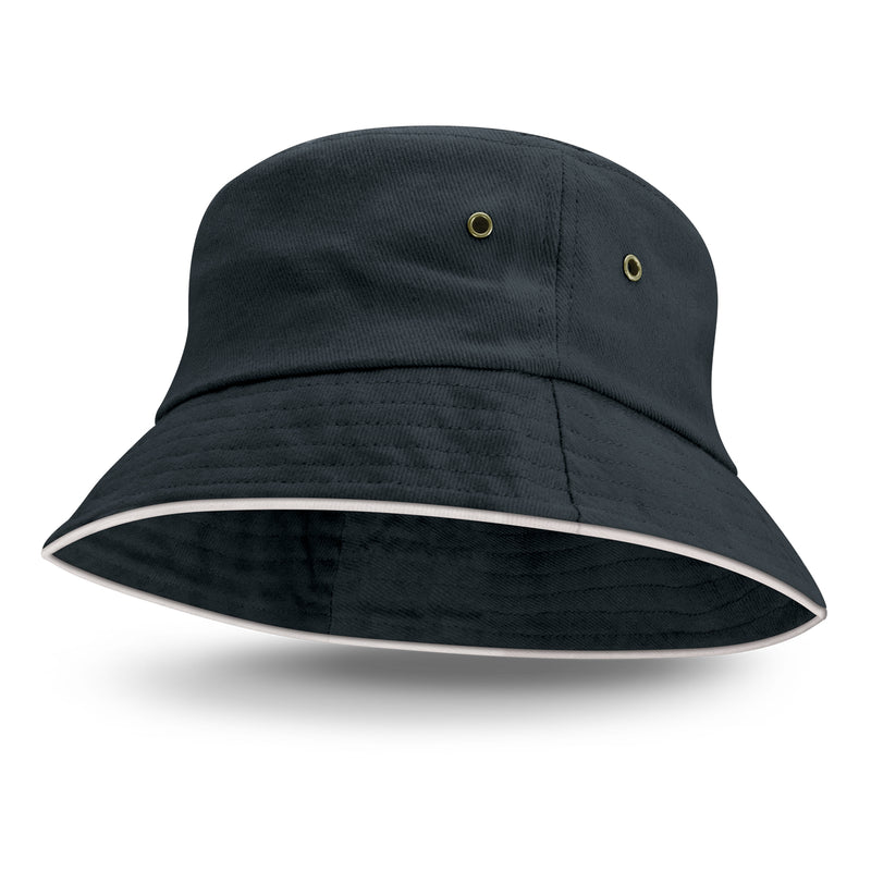 Bondi Bucket Hat - White Sandwich Trim - Sale