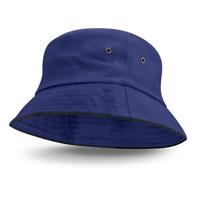 Bondi Bucket Hat - Black Sandwich Trim - Sale