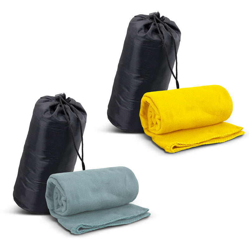 Glasgow Fleece Blanket in Carry Bag - Sale