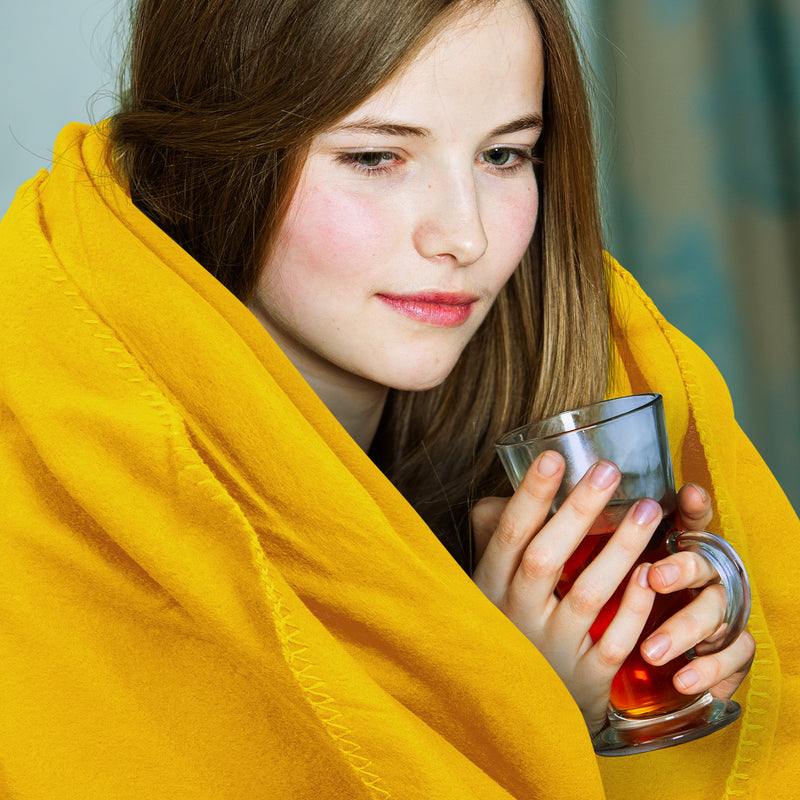 Glasgow Fleece Blanket in Carry Bag - Sale