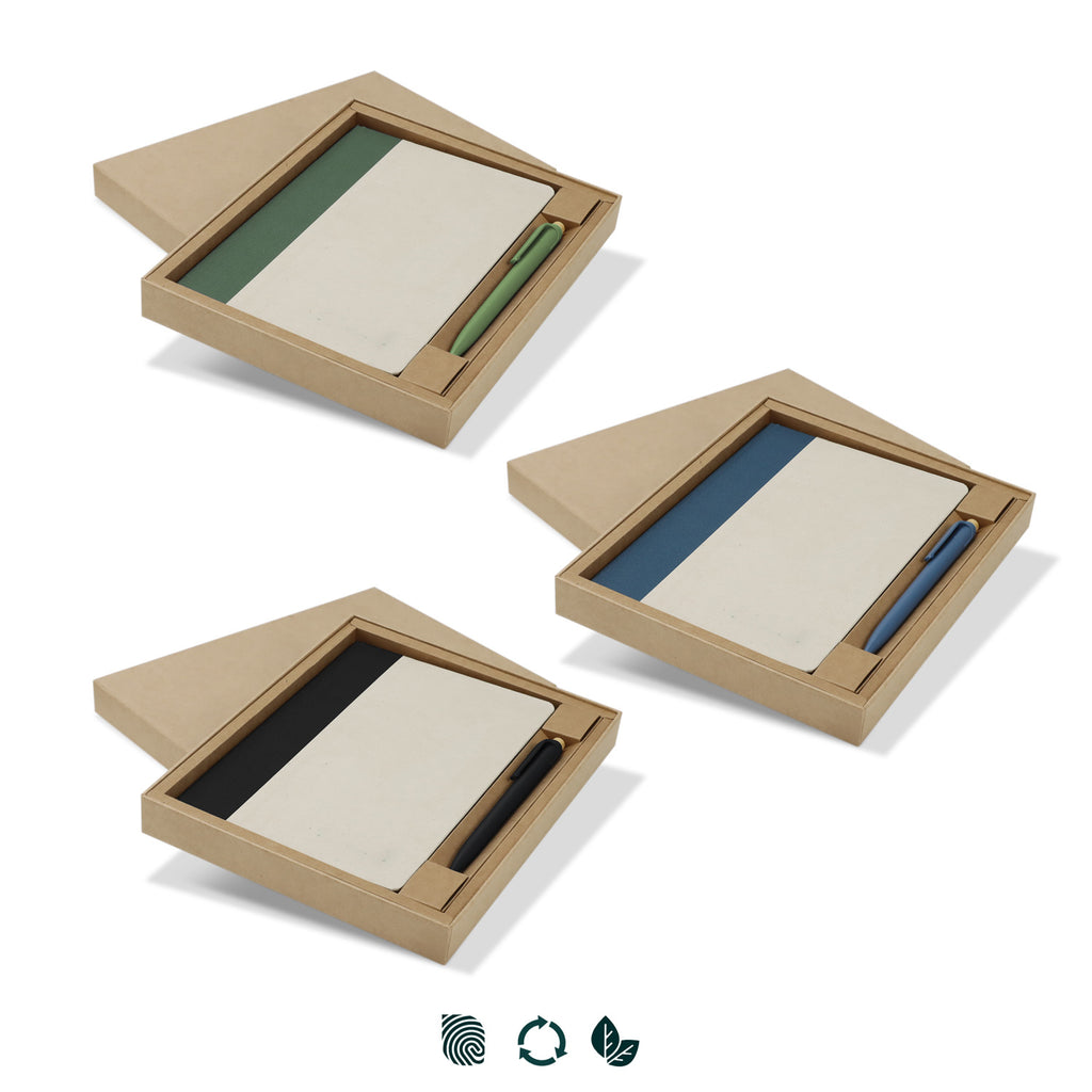 Paulo Notebook and Pen Gift Set