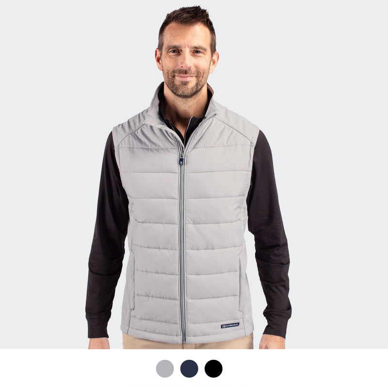Cutter and Buck Evoke Mens Hybrid Vest