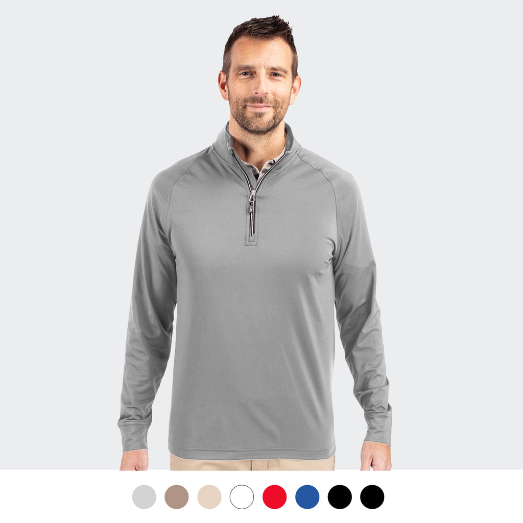 Cutter and Buck Adapt Mens Half Zip