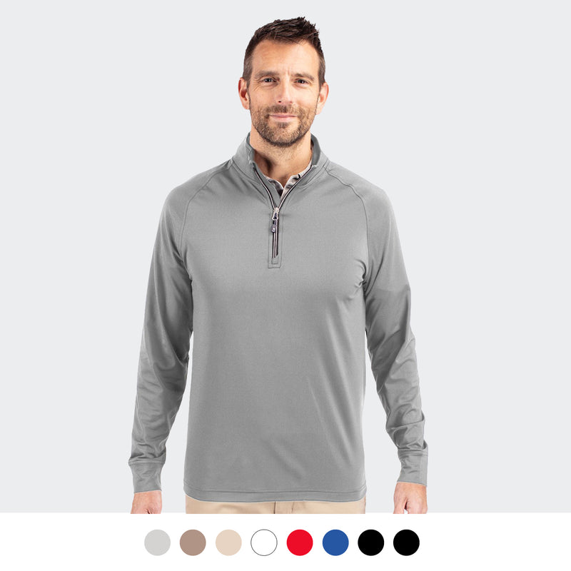 Cutter and Buck Adapt Mens Half Zip