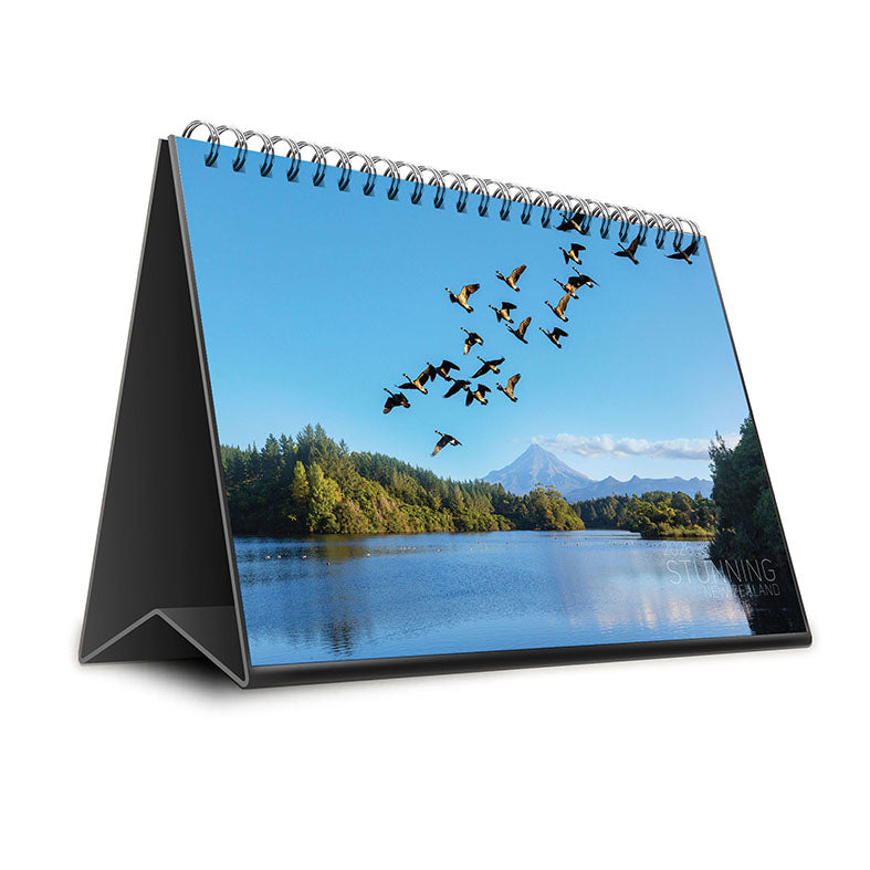 2026 Premium Desk Calendar - Stunning New Zealand