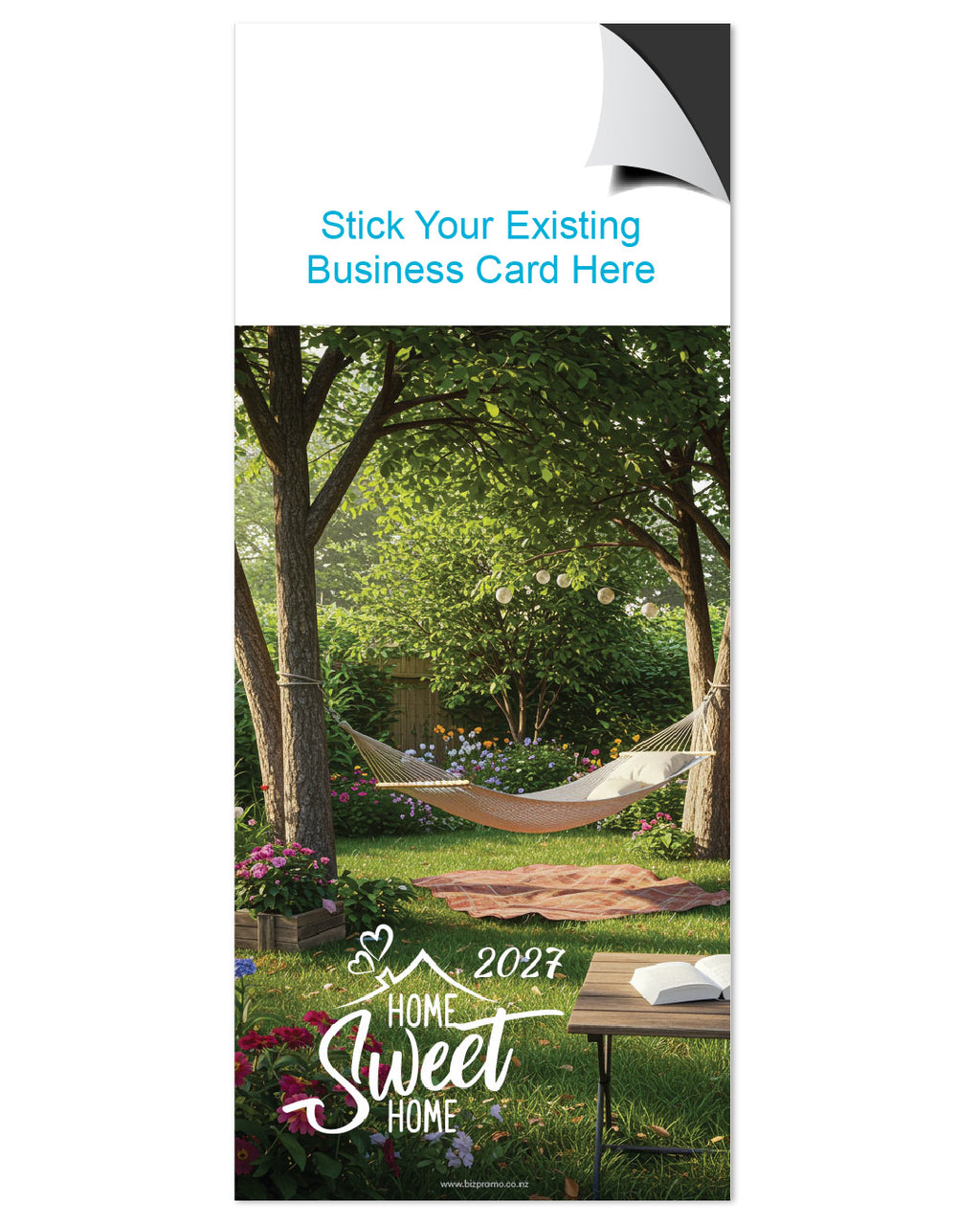2027 Magnetic Calendar - Home Sweet Home (12 Months)
