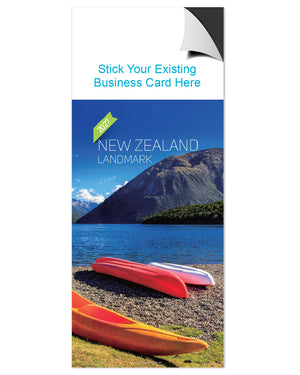 2027 Magnetic Calendar - New Zealand Landmarks (12 Months)