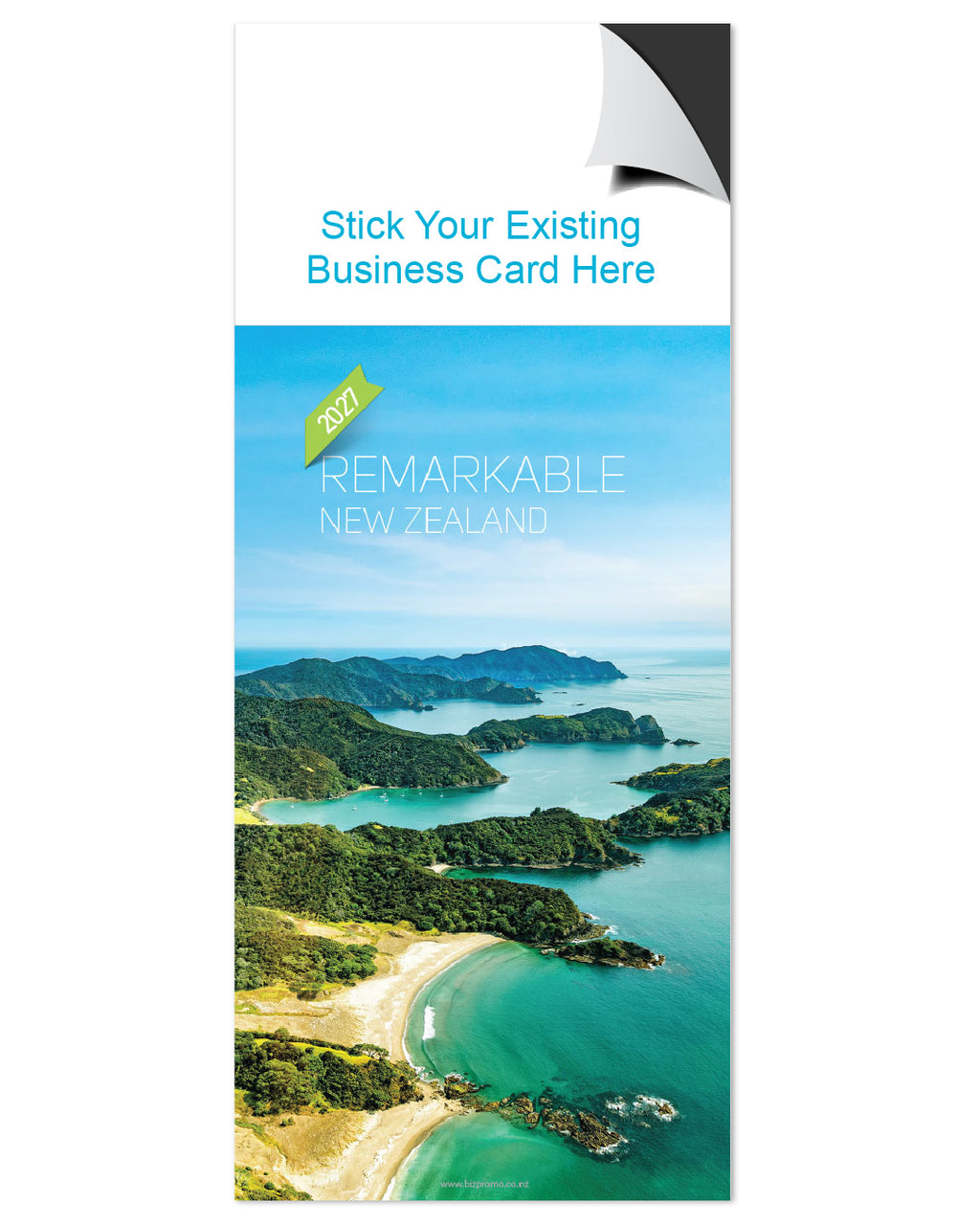 2027 Magnetic Calendar - Remarkable New Zealand (12 Months)