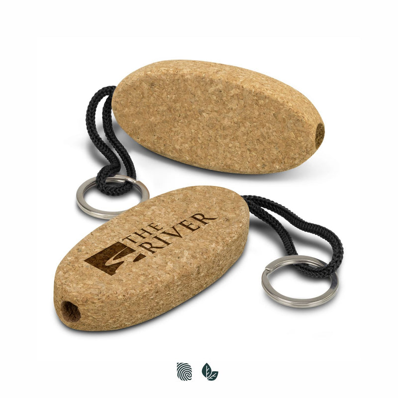 Cork Floating Key Ring
