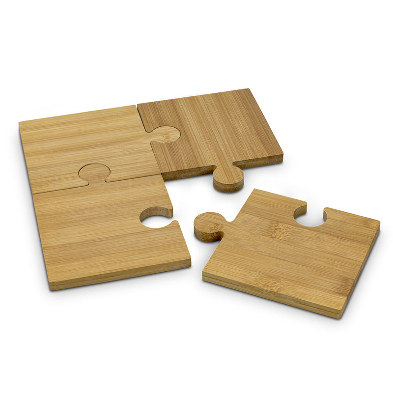 NATURA Puzzle Coaster - Set of 4