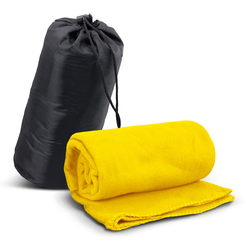 Glasgow Fleece Blanket in Carry Bag - Sale