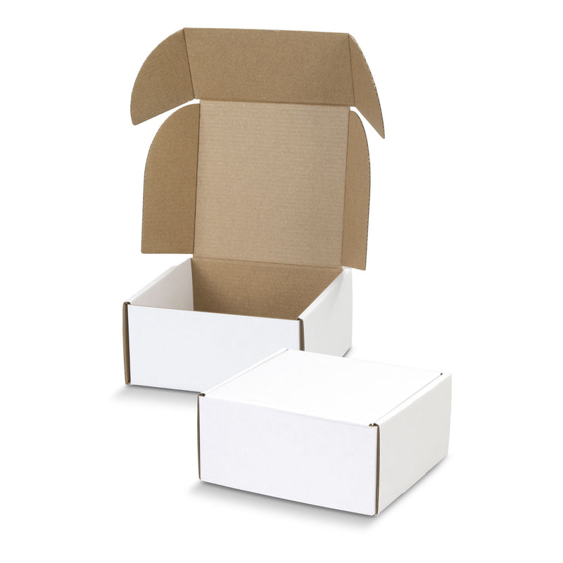 Die Cut Box with Locking Lid - 130x130x65mm