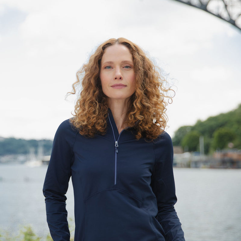 Cutter and Buck Adapt Womens Half Zip