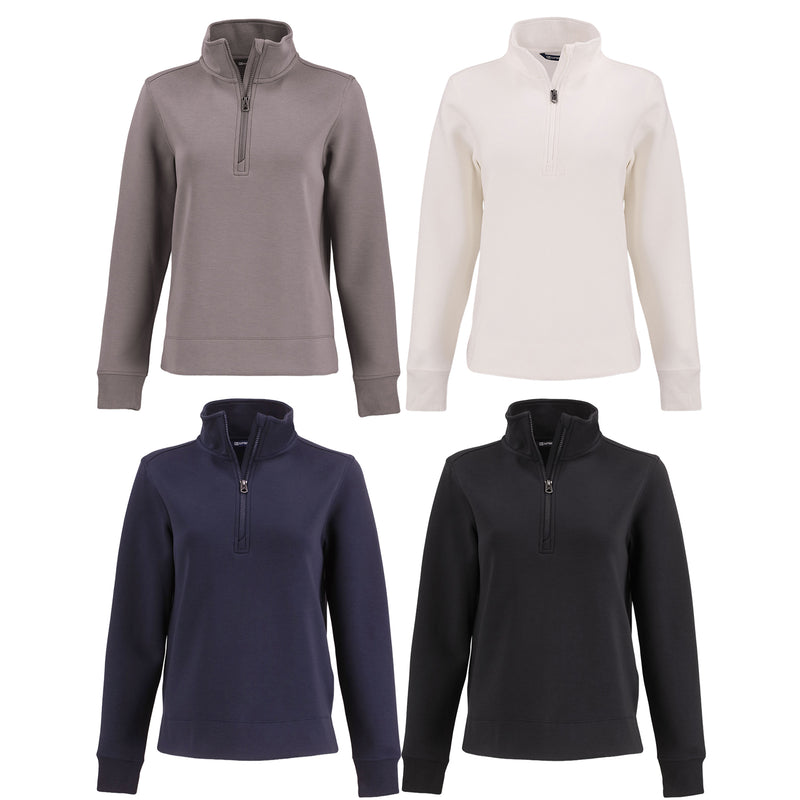 Cutter and Buck Roam Womens Half Zip Jacket