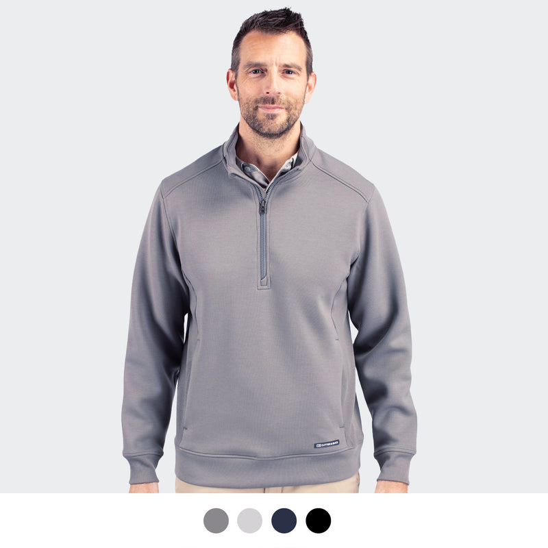 Cutter and Buck Roam Mens Half Zip Jacket