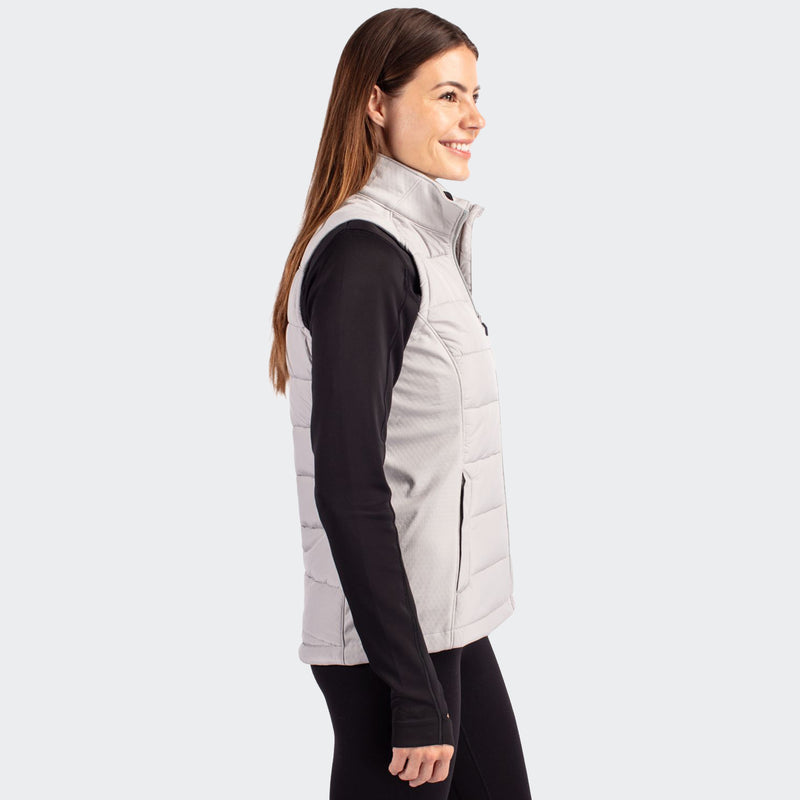 Cutter and Buck Evoke Womens Hybrid Vest