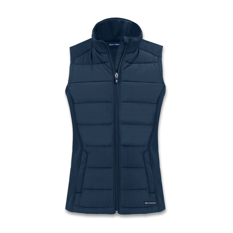 Cutter and Buck Evoke Womens Hybrid Vest