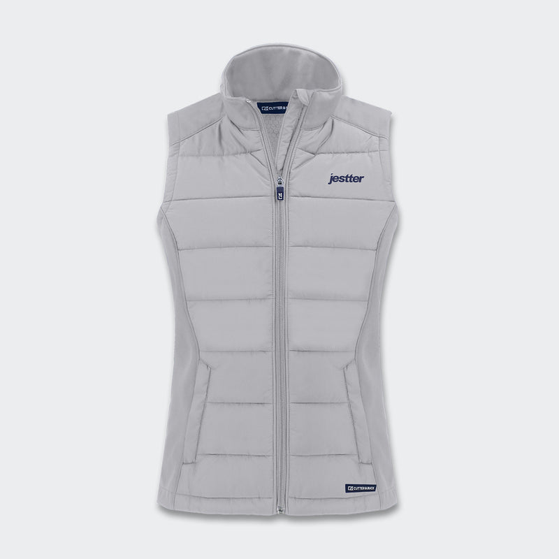 Cutter and Buck Evoke Womens Hybrid Vest