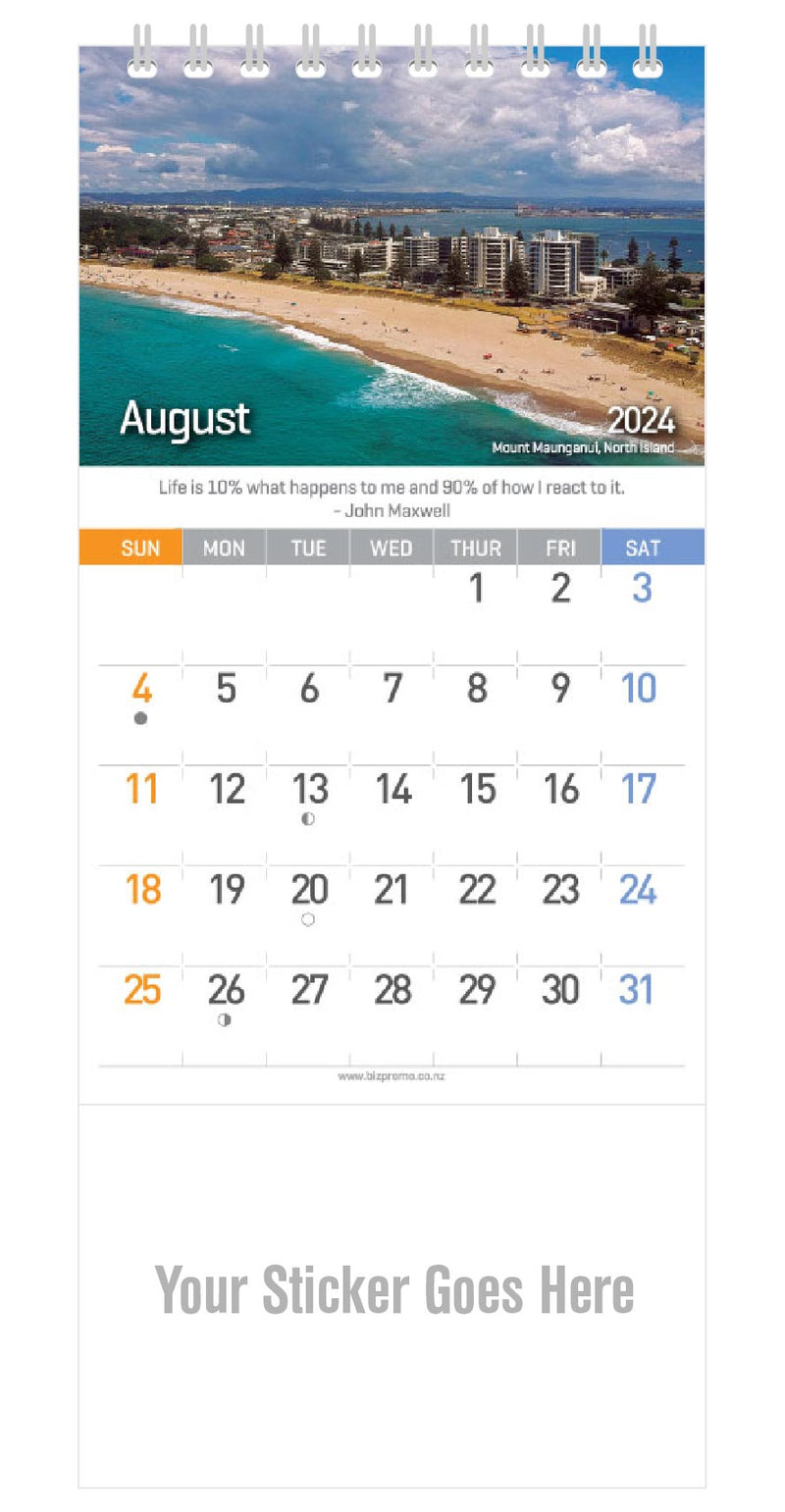 2024 DL Desk Calendar - Our Landmarks (12 Months) - SOLD OUT