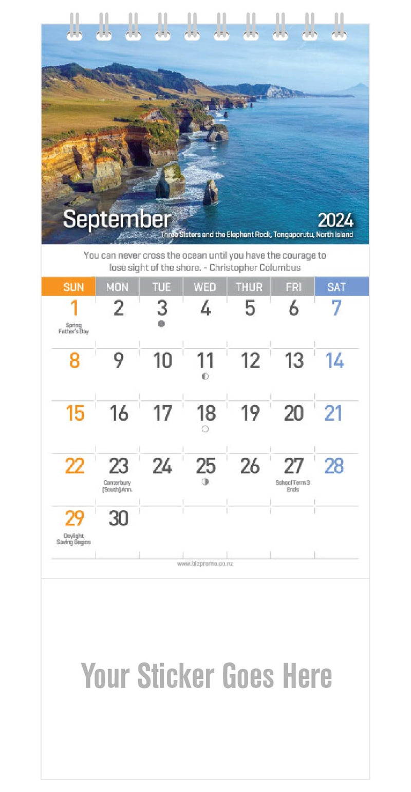 2024 DL Desk Calendar - Our Landmarks (12 Months) - SOLD OUT