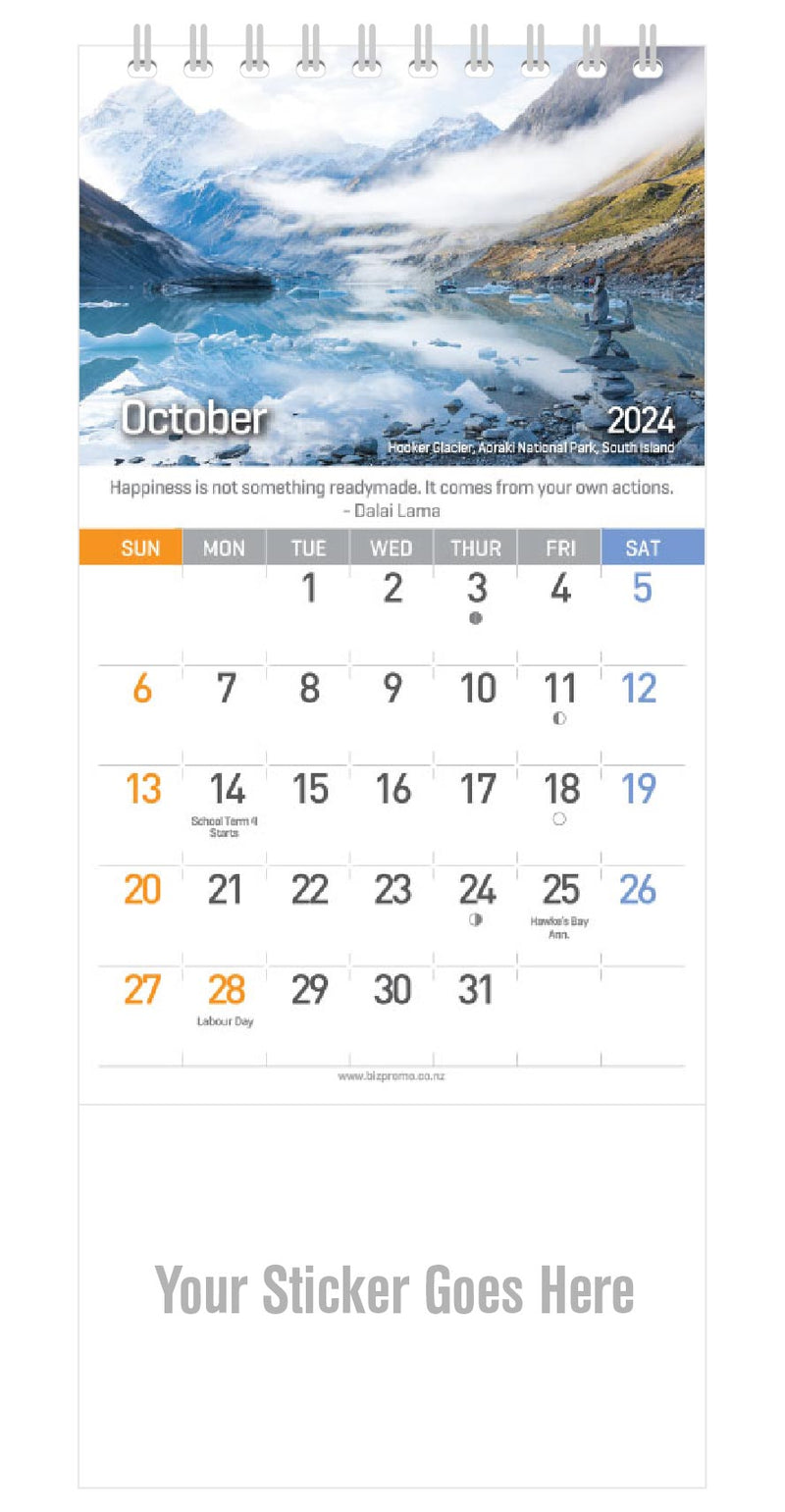 2024 DL Desk Calendar - Our Landmarks (12 Months) - SOLD OUT