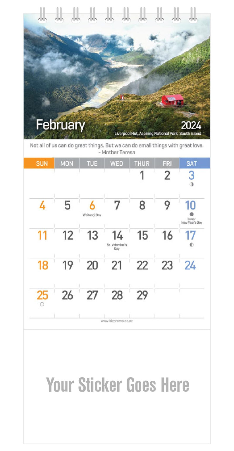 2024 DL Desk Calendar - Our Landmarks (12 Months) - SOLD OUT