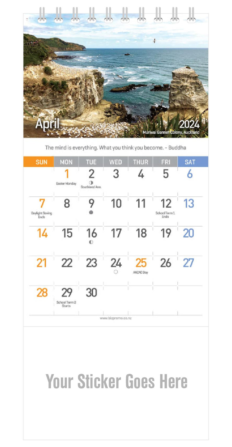 2024 DL Desk Calendar - Our Landmarks (12 Months) - SOLD OUT