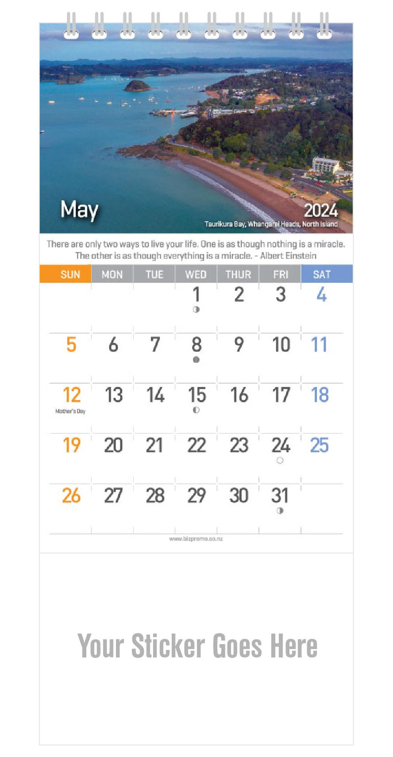 2024 DL Desk Calendar - Our Landmarks (12 Months) - SOLD OUT