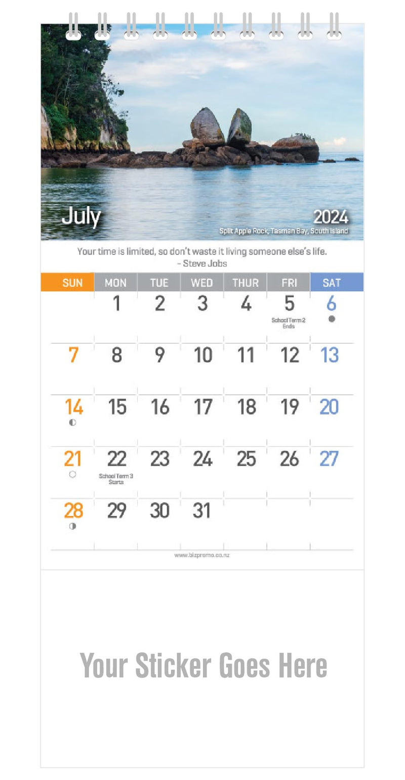 2024 DL Desk Calendar - Our Landmarks (12 Months) - SOLD OUT