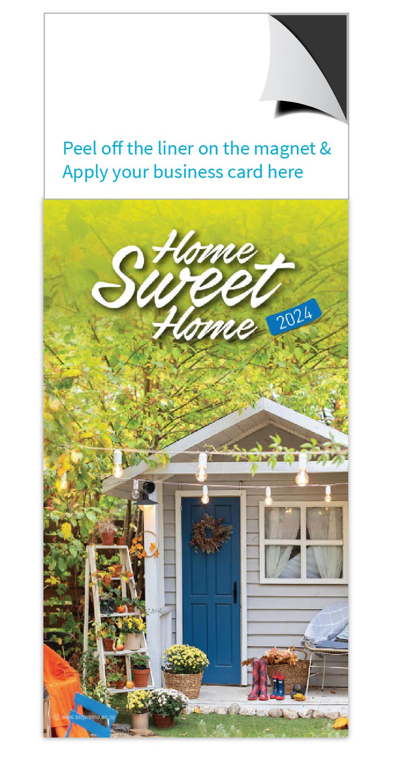 2024 Magnetic Calendar - Home Sweet Home (12 Months) -  SOLD OUT