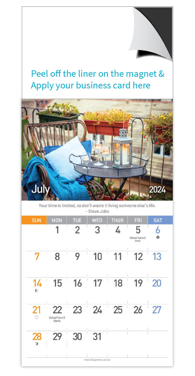 2024 Magnetic Calendar - Home Sweet Home (12 Months) -  SOLD OUT