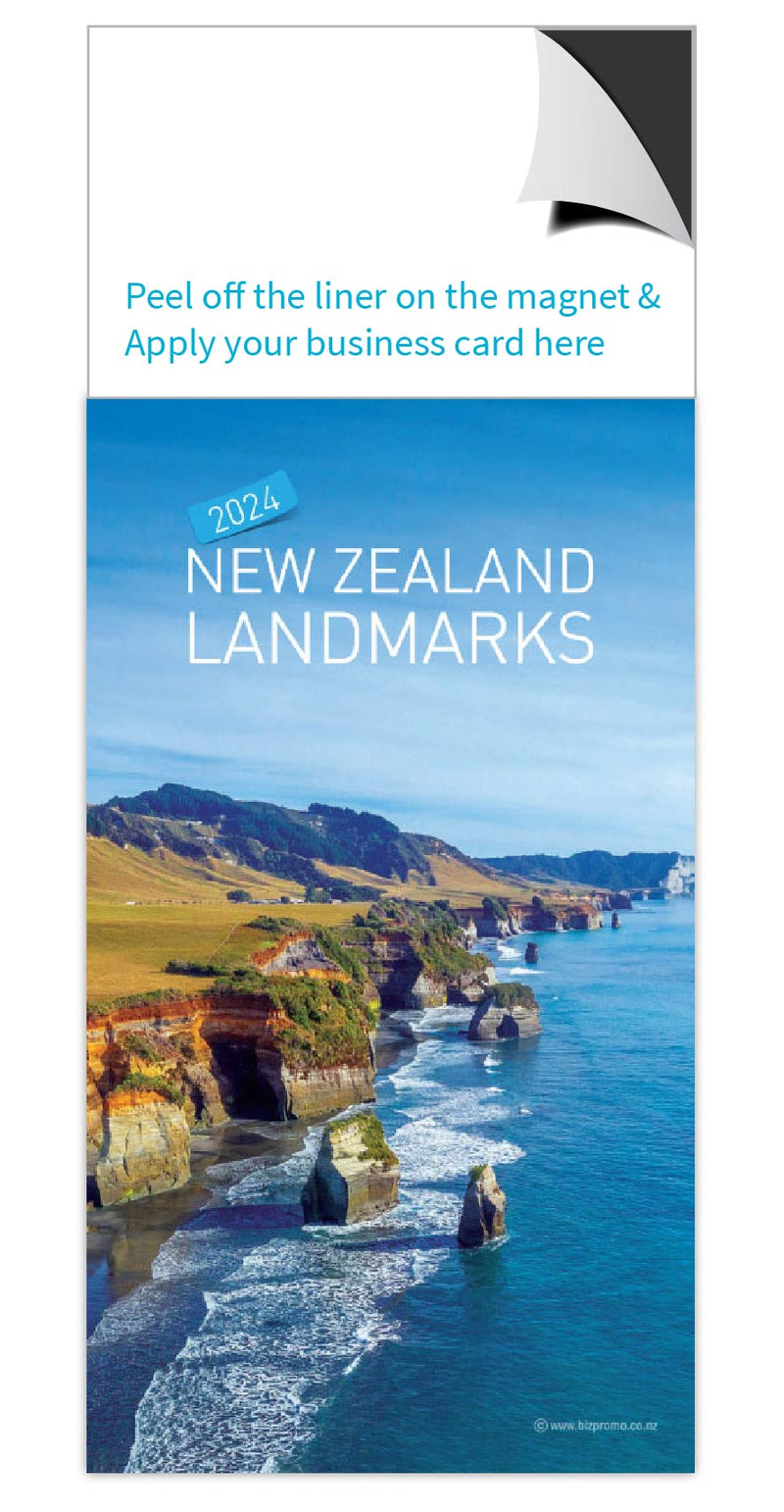 2024 Magnetic Calendar - Our Landmarks (12 Months) - SOLD OUT