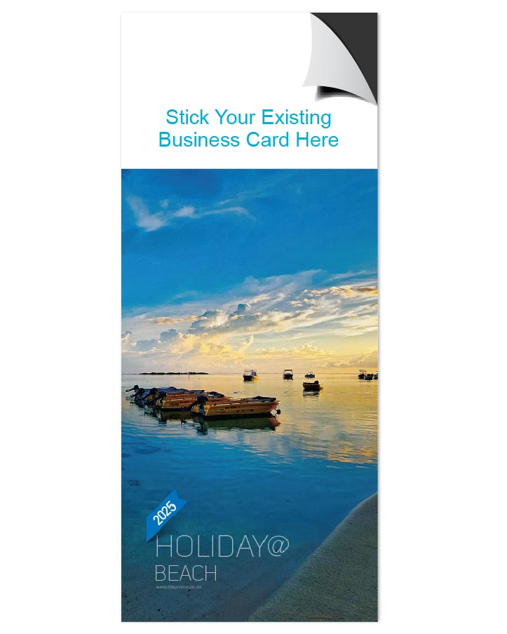 2025 Magnetic Calendar - Holiday@Beach (12 Months) - SOLD OUT