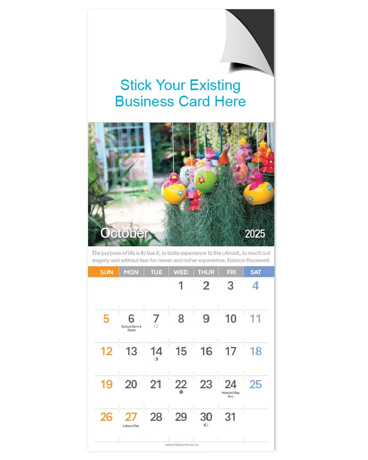 2025 Magnetic Calendar - Home Sweet Home (12 Months) - SOLD OUT
