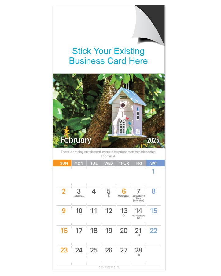 2025 Magnetic Calendar - Home Sweet Home (12 Months) - SOLD OUT