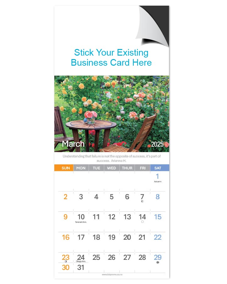 2025 Magnetic Calendar - Home Sweet Home (12 Months) - SOLD OUT