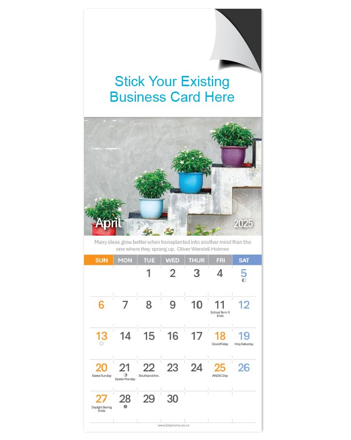 2025 Magnetic Calendar - Home Sweet Home (12 Months) - SOLD OUT