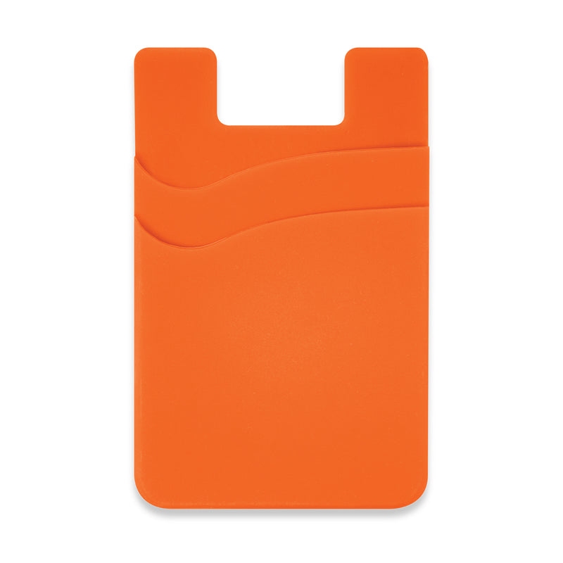 Dual Silicone Phone Wallet - Full Colour