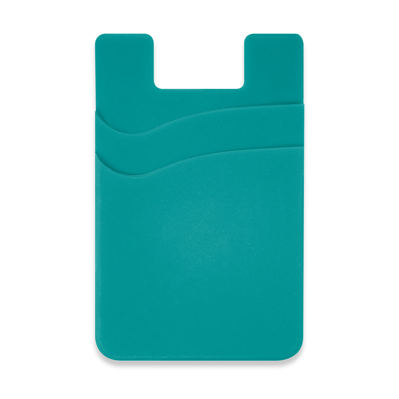 Dual Silicone Phone Wallet - Full Colour