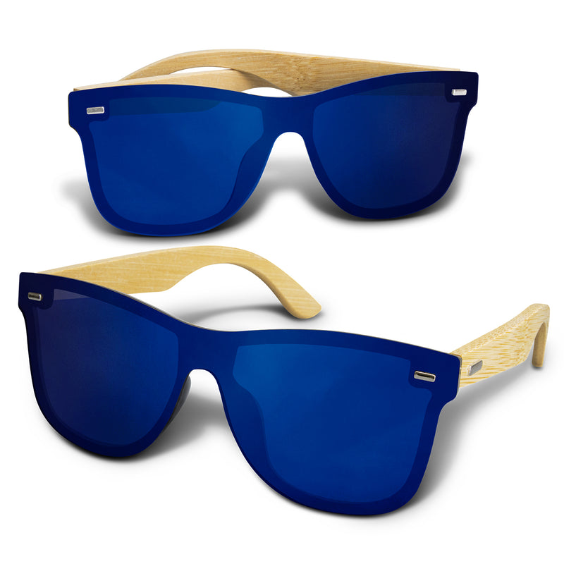 Ryder Mirror Lens Sunglasses - Bamboo