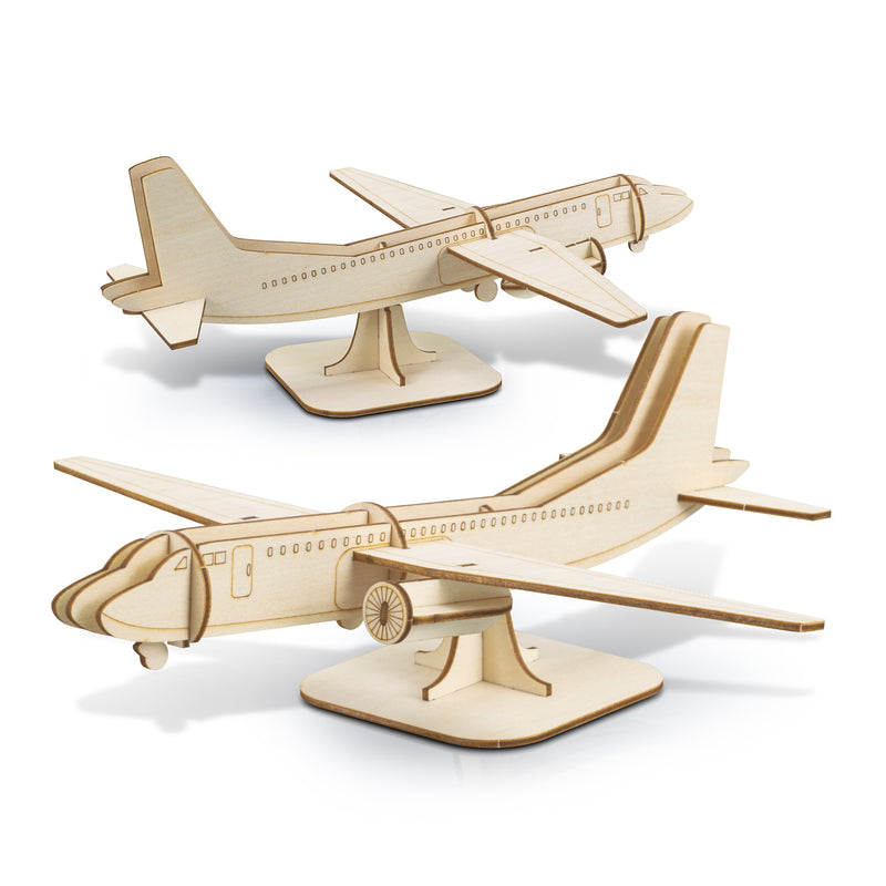 BRANDCRAFT Jet Plane Wooden Model