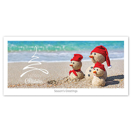 Seasons Greeting Card - Sandmen