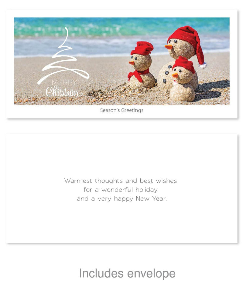 Seasons Greeting Card - Sandmen