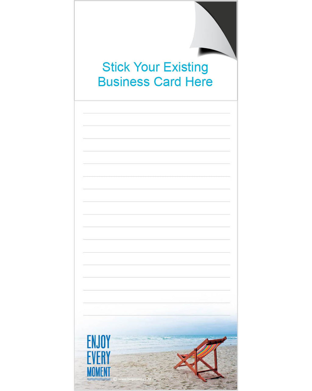 Magnetic Note Pad - Enjoy Every Moment