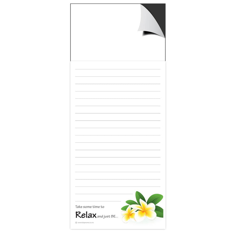 Magnetic Note Pad - Relax and Just Be